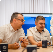 Naissus team at work and together