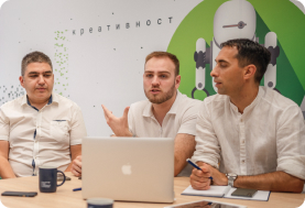 Naissus team at work and together