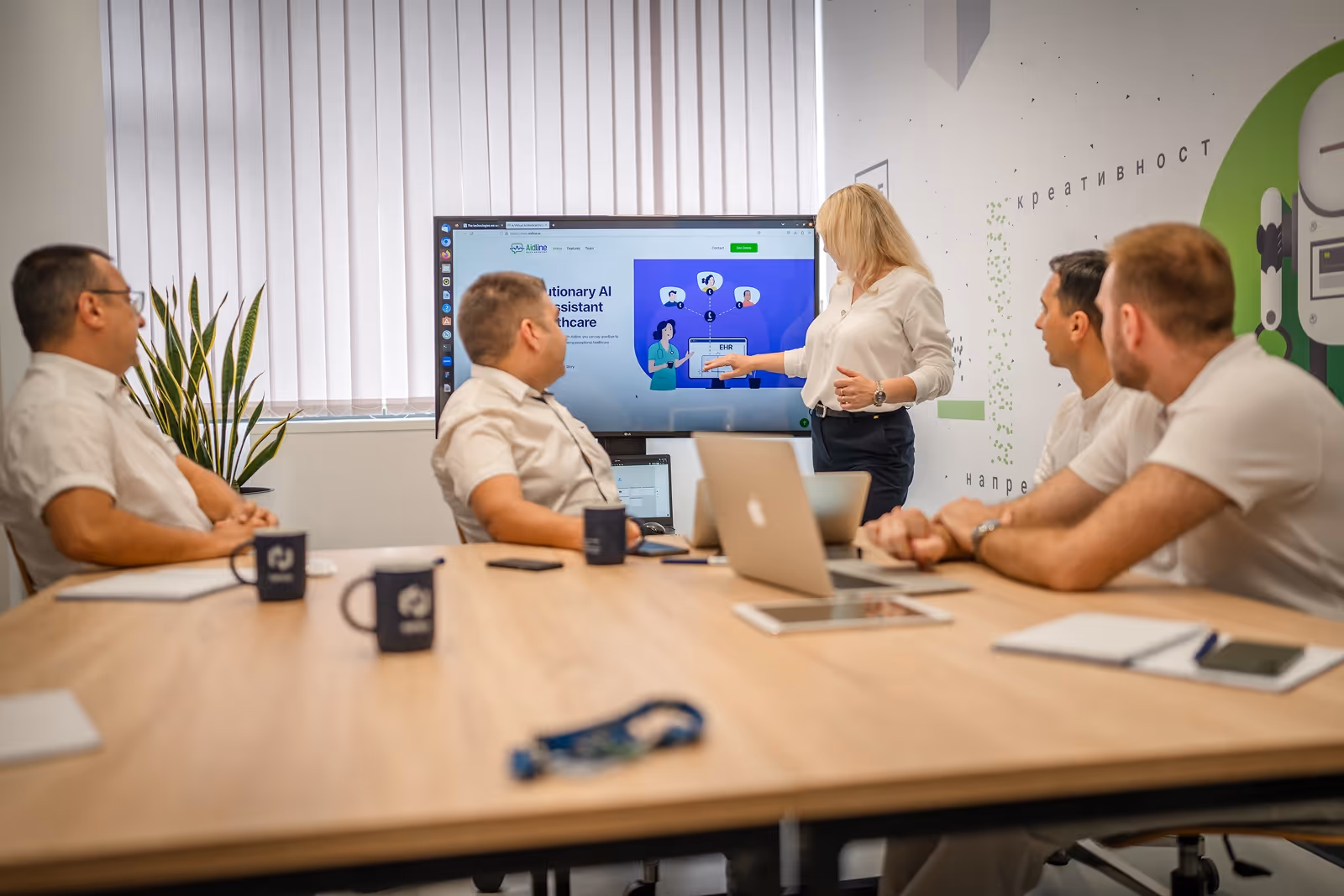 Naissus team at work and together